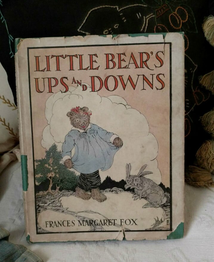 Little Bear Ups And Downs Storybook Dustjacket Frances Margaret Fox
