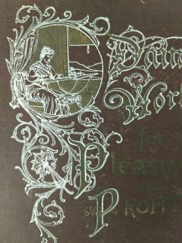 1902 Dainty Work For Pleasure And Profit Book Needlework Home Decor