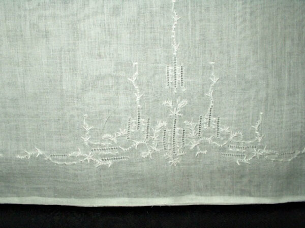 1920 1930 Batiste Embroidery Baby Boudoir Pillowcase
