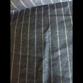 Old 1920 Remnant Cotton Pinstripe Fabric Unused Yardage Sewing Crafts