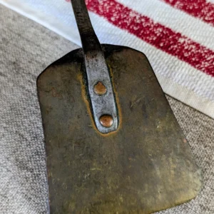 Spatula Oven Peel 19th Century Brass Iron Metal Antique Wrought Iron Handle
