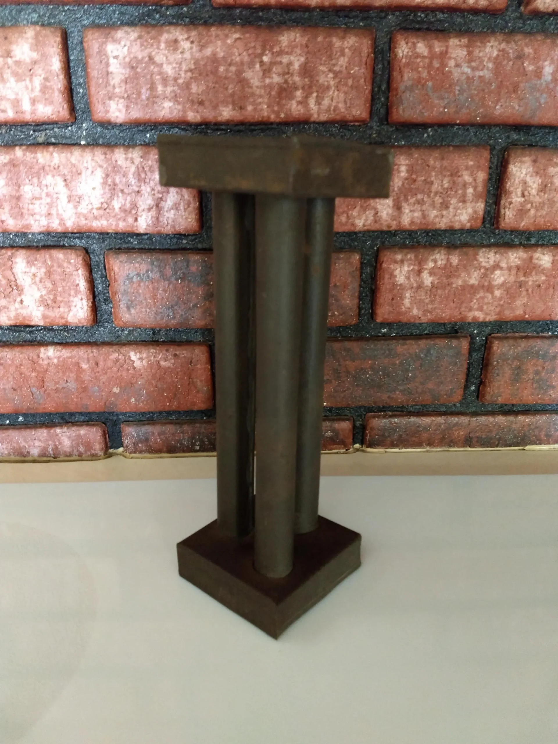 Primitive Candle Mold 3 Hole Tin 1800s Antique Country Rustic Winter Decoration