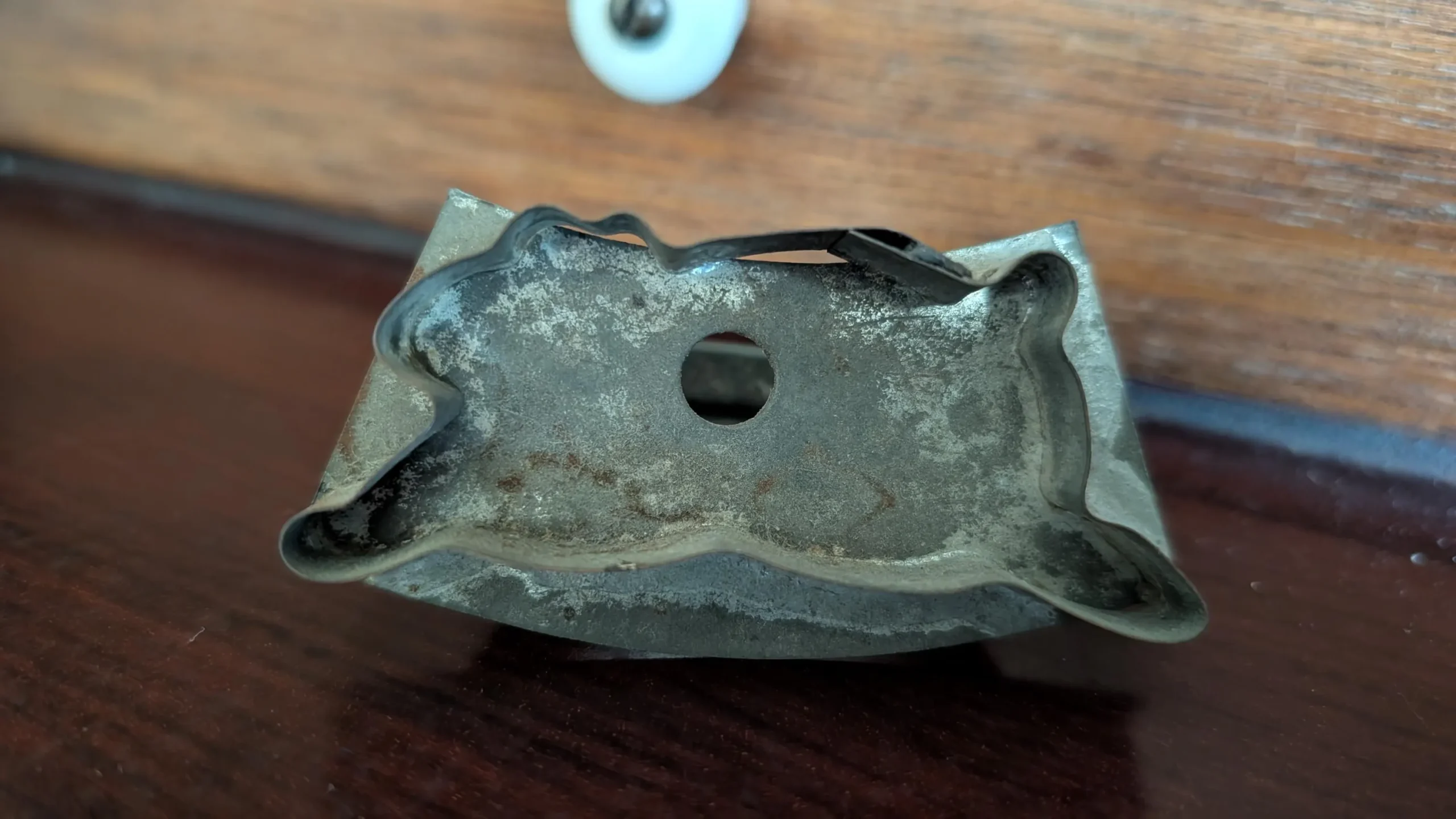 Primitive Running Rabbit Tin Cookie Cutter Vintage 1900's Small Size