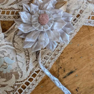 Vintage Raffia Artificial Flower Millinery Hat Trim Embellishment 1940's 1950's