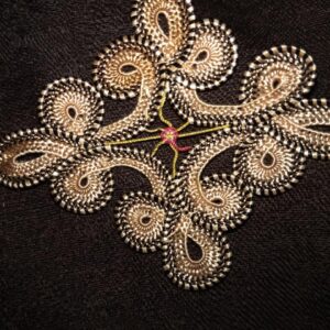 Antique Edwardian Flat Braid Trim Dress Clothing Embellishment