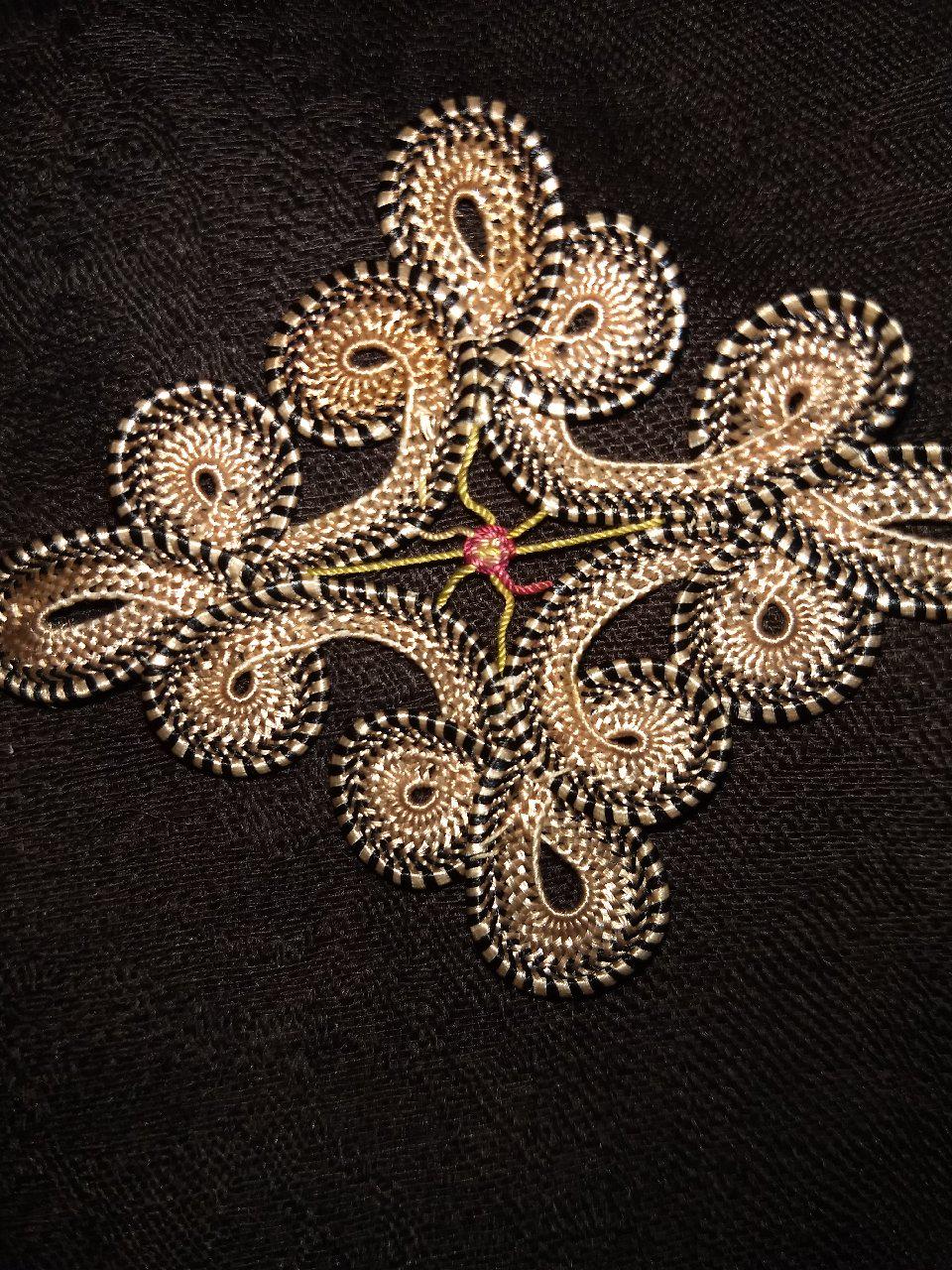 Antique Edwardian Flat Braid Trim Dress Clothing Embellishment