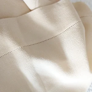 1920's Neck Scarf Classy Vintage Rayon Silk Chiffon Fabric