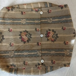 Vintage Fabric 1920's Napkin Holder Case Home Sewn Rose Flower Print