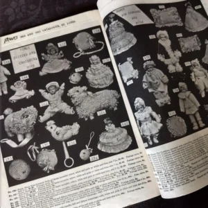 Franks Catalog Fancy Work Needlework Stamped Stencil Textile Goods 1900s