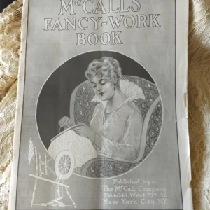 McCall Fancy-Work Book Mail Order Catalog Pamphlet Needlework Embroidery 1900's