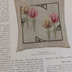 Antique 1910 Embroidery Guide by Helen Marvin – Woman’s Home Companion Needlework Booklet – Ephemera
